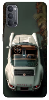 Чехол на Oppo Reno 4 White porsche фото 1 из 1