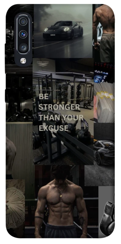 Чохол на Samsung Galaxy A70 (A705F) Be stronger фото 1 з 1