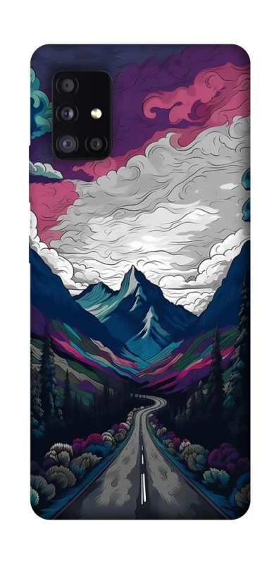 Чехол на Samsung Galaxy A51 5G Нарисованные горы фото 1 из 1