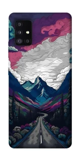 Чехол на Samsung Galaxy A51 5G Нарисованные горы фото 1 из 1