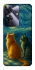 Чехол на Realme Note 60 Cats under the stars фото 1 из 1