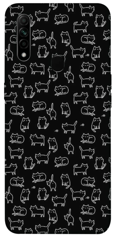 Чехол на Oppo A31 Black Cats фото 1 из 1