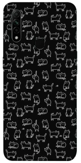 Чохол на Oppo A31 Black Cats фото 1 з 1