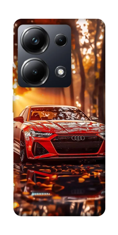 Чехол на Xiaomi Poco M6 Pro 4G Audi at sunset фото 1 из 1