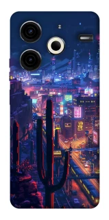 Чехол на TECNO Pova 6 Neo (LI6) Night city фото 1 из 1