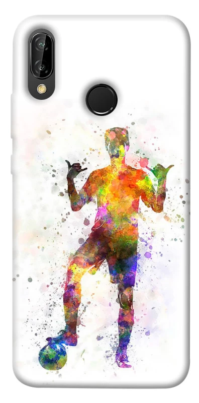 Чохол на Huawei P20 Lite Football Player v3 фото 1 з 1