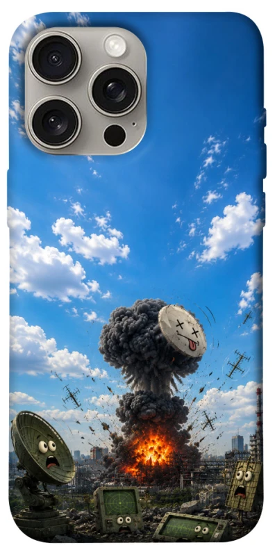 Чохол на Apple iPhone 15 Pro Max (6.7") Moscow never sleeps ver.6 фото 1 з 1
