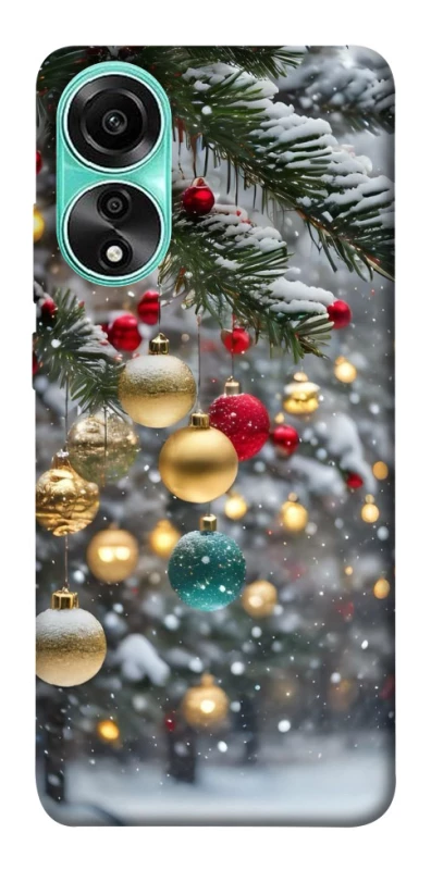 Чохол на Oppo A78 4G Новорічний v48 фото 1 з 1