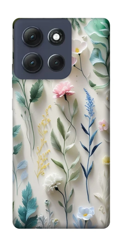 Чохол на Motorola Moto G86 Power Floral design ver.3 фото 1 з 1