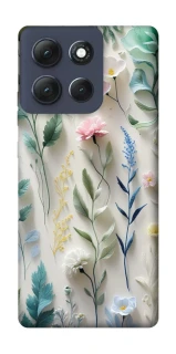 Чехол на Motorola Moto G86 Power Floral design ver.3 фото 1 из 1