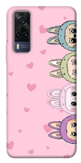Чохол на Vivo Y53s All Labubu 4 фото 1 з 1