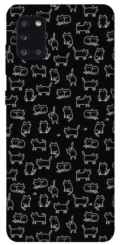 Чохол на Samsung Galaxy A31 Black Cats фото 1 з 1