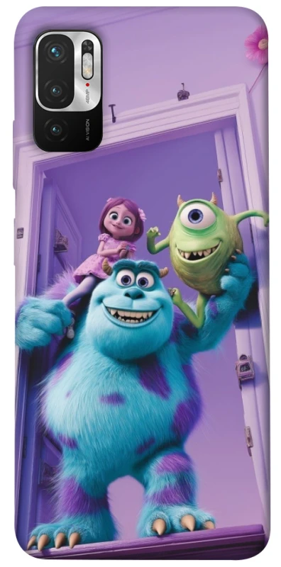 Чехол на Xiaomi Redmi Note 10 5G Monsters friends фото 1 из 1