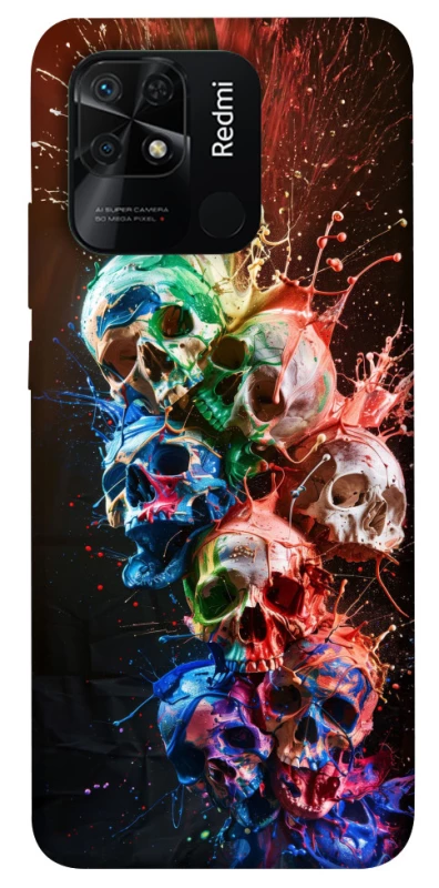 Чехол на Xiaomi Redmi 10C Skulls фото 1 из 1