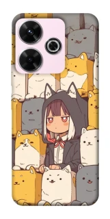 Чехол на Xiaomi Poco M6 4G Like a cat фото 1 из 1