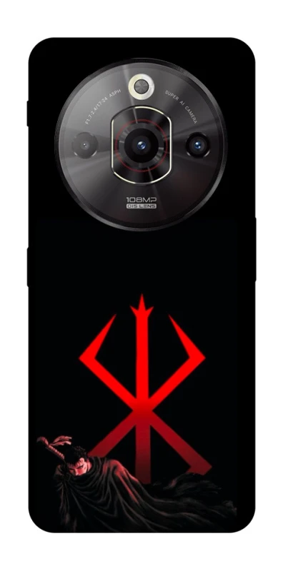 Чохол на ZTE Nubia Focus Pro Berserk Red Logo фото 1 з 1
