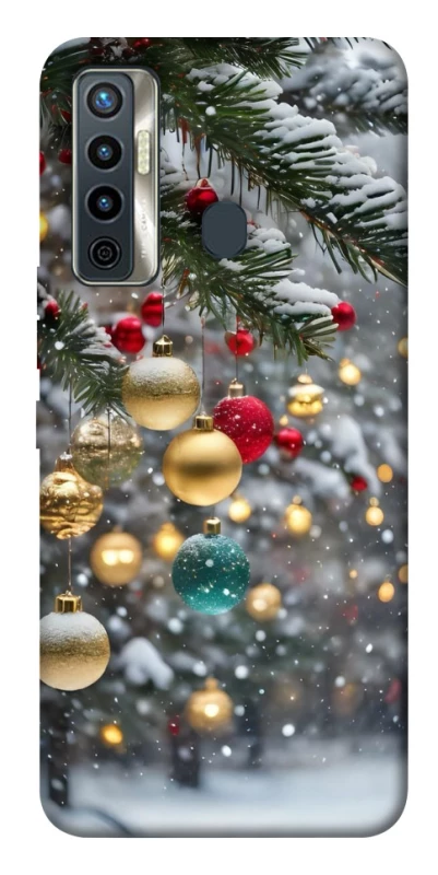Чохол на TECNO Camon 17 Новорічний v48 фото 1 з 1