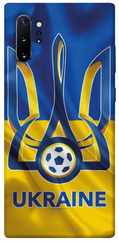 Чехол на Samsung Galaxy Note 10 Plus Футбольный Герб v3 фото 1 из 1