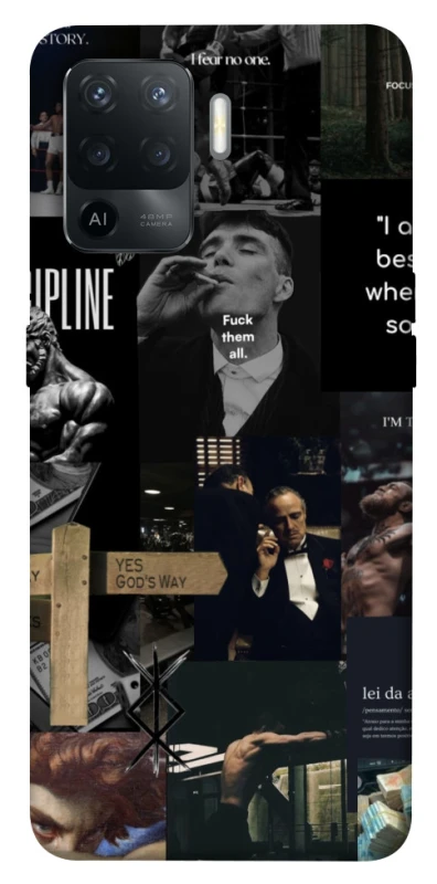 Чохол на Oppo Reno 5 Lite Men's style v2 фото 1 з 1