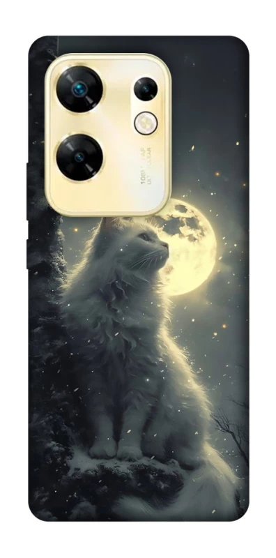 Чохол на Infinix Zero 30 4G Кіт під місяцем фото 1 з 1