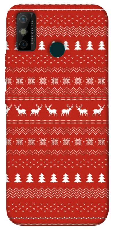 Чохол на TECNO Spark 6 Go Новорічний v12 фото 1 з 1