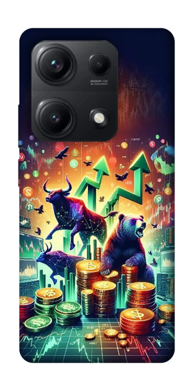 Чехол на Xiaomi Redmi Note 14S Crypto market фото 1 из 1