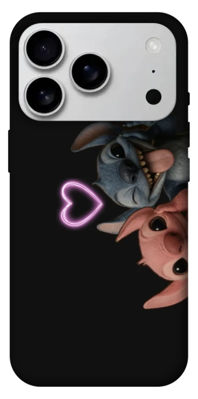Чехол на Apple iPhone 17 Pro Max (6.9") Love Stitch & Angel фото 1 из 1
