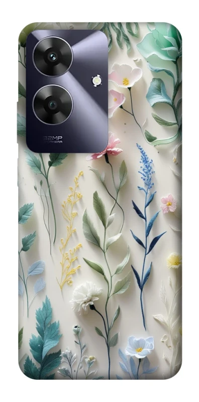 Чохол на Realme Note 60 Floral design ver.3 фото 1 з 1