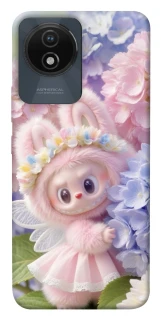 Чехол на Vivo Y02 Labubu & Flowers ver.1 фото 1 из 1
