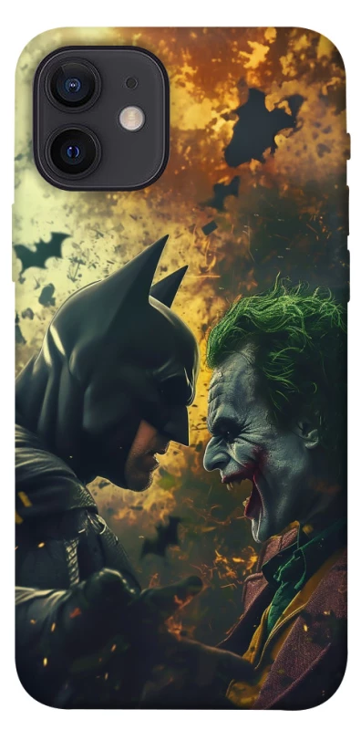 Чехол на Apple iPhone 12 (6.1") Batman and the Joker фото 1 из 1