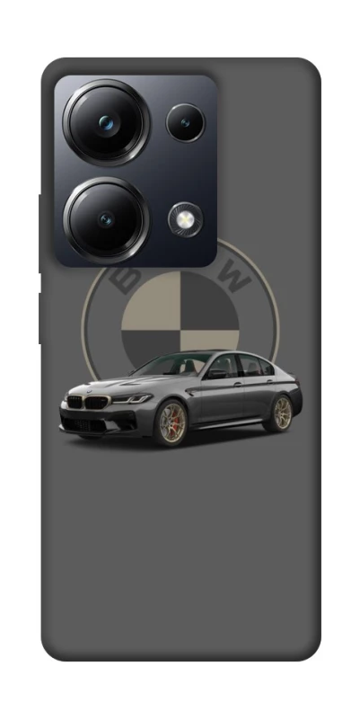 Чохол на Xiaomi Poco M6 Pro 4G BMW grey v2 фото 1 з 1