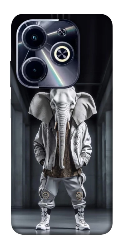 Чехол на Infinix Hot 40i Слон v2 фото 1 из 1