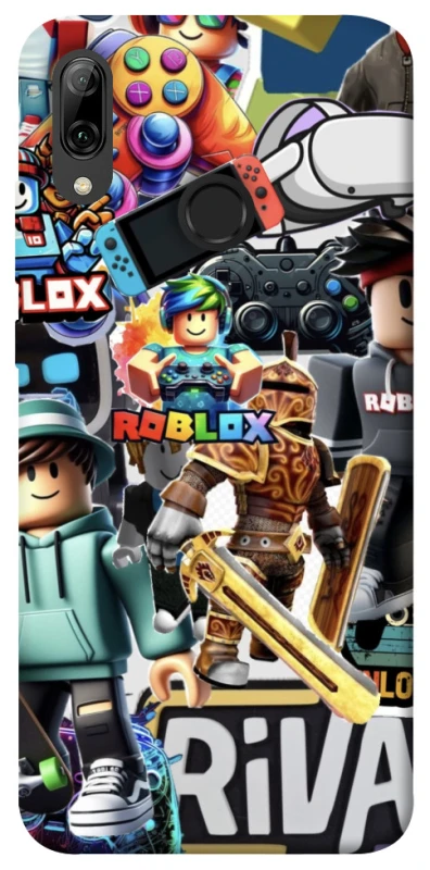 Чохол на Huawei P Smart (2019) Roblox collage ver.1 фото 1 з 1