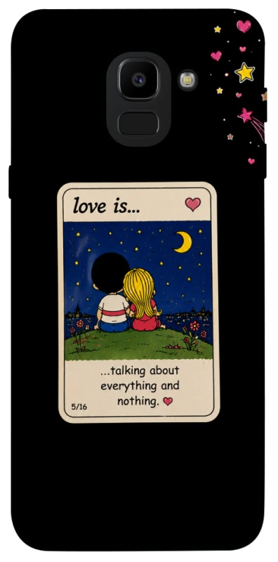 Чохол на Samsung J600F Galaxy J6 (2018) Love is ver.6 фото 1 з 1
