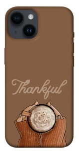 Чохол на Apple iPhone 14 (6.1") Thankful coffee фото 1 з 1