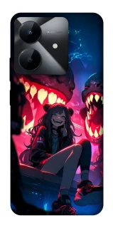 Чехол на Realme Note 60x Anime girl фото 1 из 1