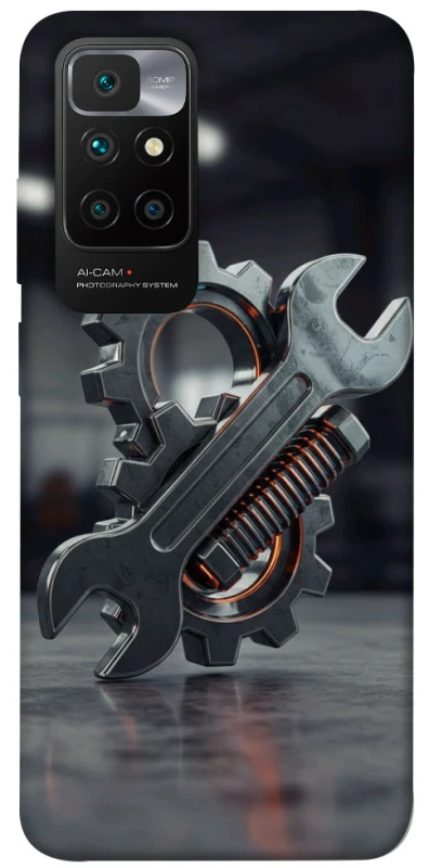 Чехол на Xiaomi Redmi 10 Mechanic фото 1 из 1