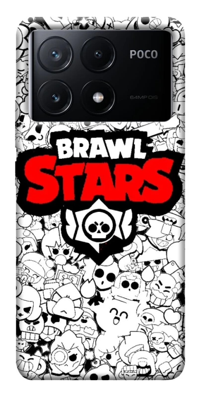 Чехол на Xiaomi Poco X6 Brawl Stars ver.10 фото 1 из 1