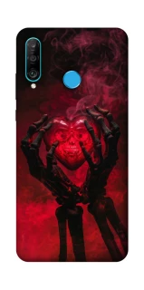 Чехол на Huawei P30 lite Heart in the hands of a skeleton фото 1 из 1