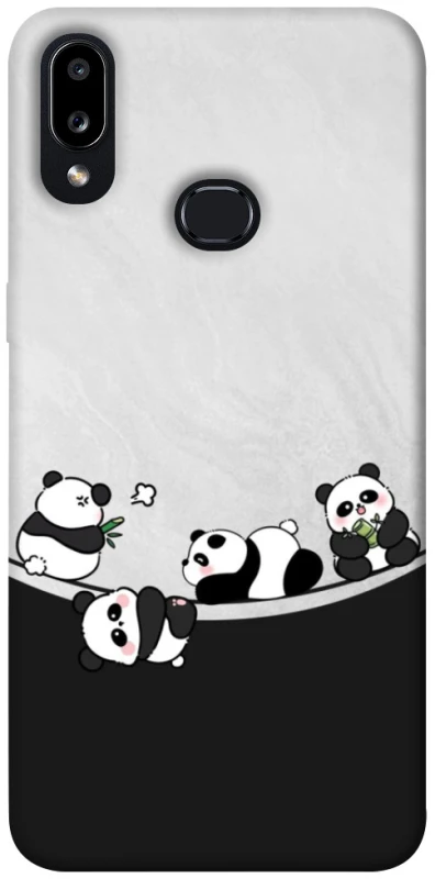 Чохол на Samsung Galaxy A10s Four pandas фото 1 з 1
