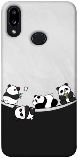 Чохол на Samsung Galaxy A10s Four pandas фото 1 з 1