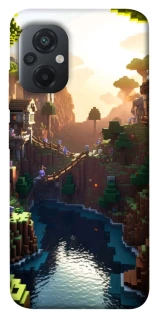 Чехол на Xiaomi Poco M5 Minecraft sunset фото 1 из 1