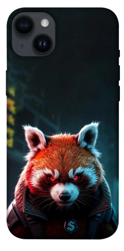 Чохол на Apple iPhone 14 Plus (6.7") Cyber Red Panda фото 1 з 1