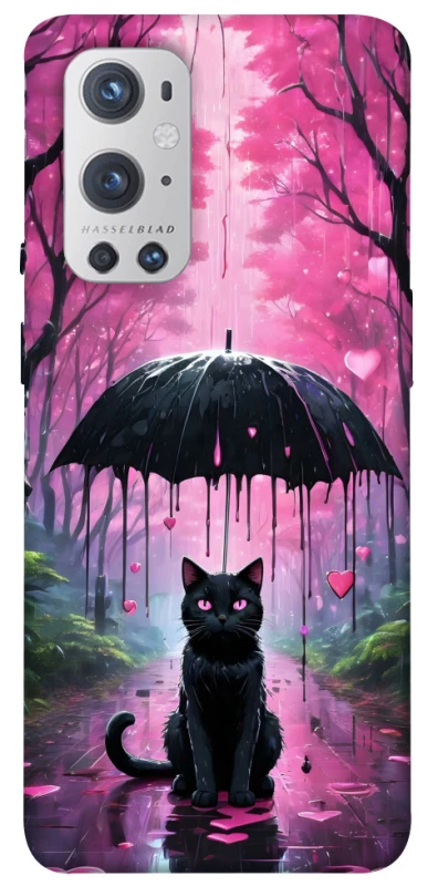 Чехол на OnePlus 9 Pro Black cat фото 1 из 1