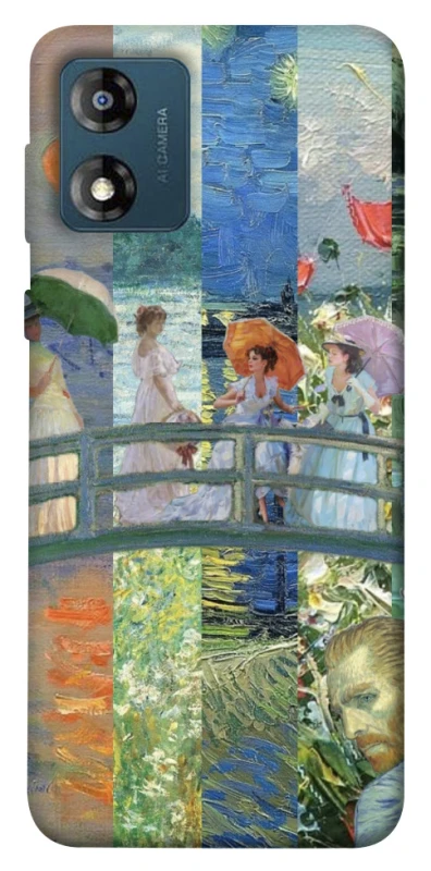 Чохол на Motorola Moto E13 Art collage ver.6 фото 1 з 1