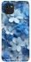 Чехол на Samsung Galaxy A03 Синие цветы фото 1 из 1