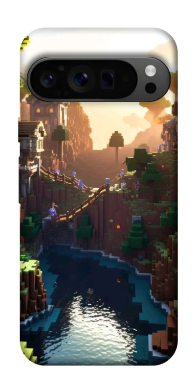 Чохол на Google Pixel 9 Pro Minecraft sunset фото 1 з 1
