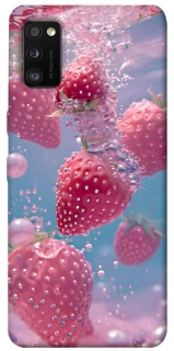 Чохол на Samsung Galaxy A41 Полуниця в воді фото 1 з 1