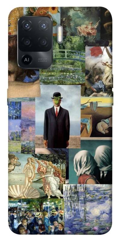 Чохол на Oppo Reno 5 Lite Art collage ver.4 фото 1 з 1