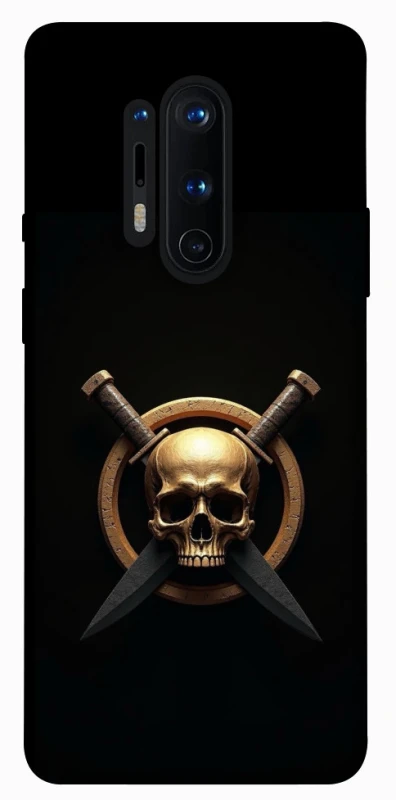 Чехол на OnePlus 8 Pro Golden Skull фото 1 из 1